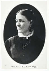 Miss Maria Machin, 1875